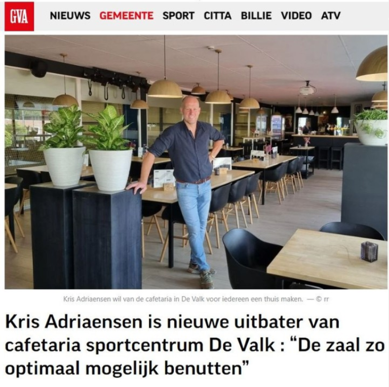 De Valk In De Media: Kris Als Nieuwe Uitbater - De Valk Rijkevorsel